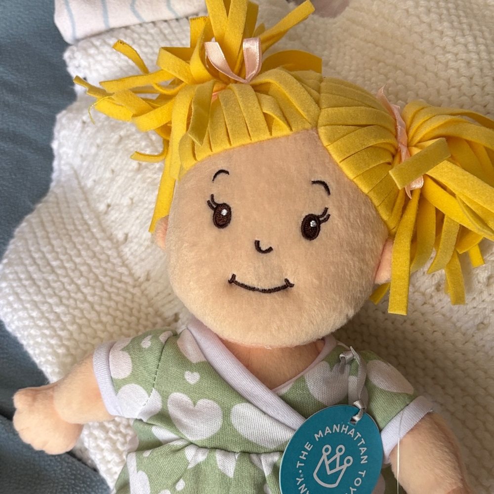 Baby Stella Peach & Blonde Ponytails